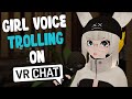 "IT'S A WIZARD!" | Girl Voice Trolling On VRChat