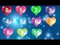 123 little numbers with cute heart shape  baby magic 123   learn english numbers for kids