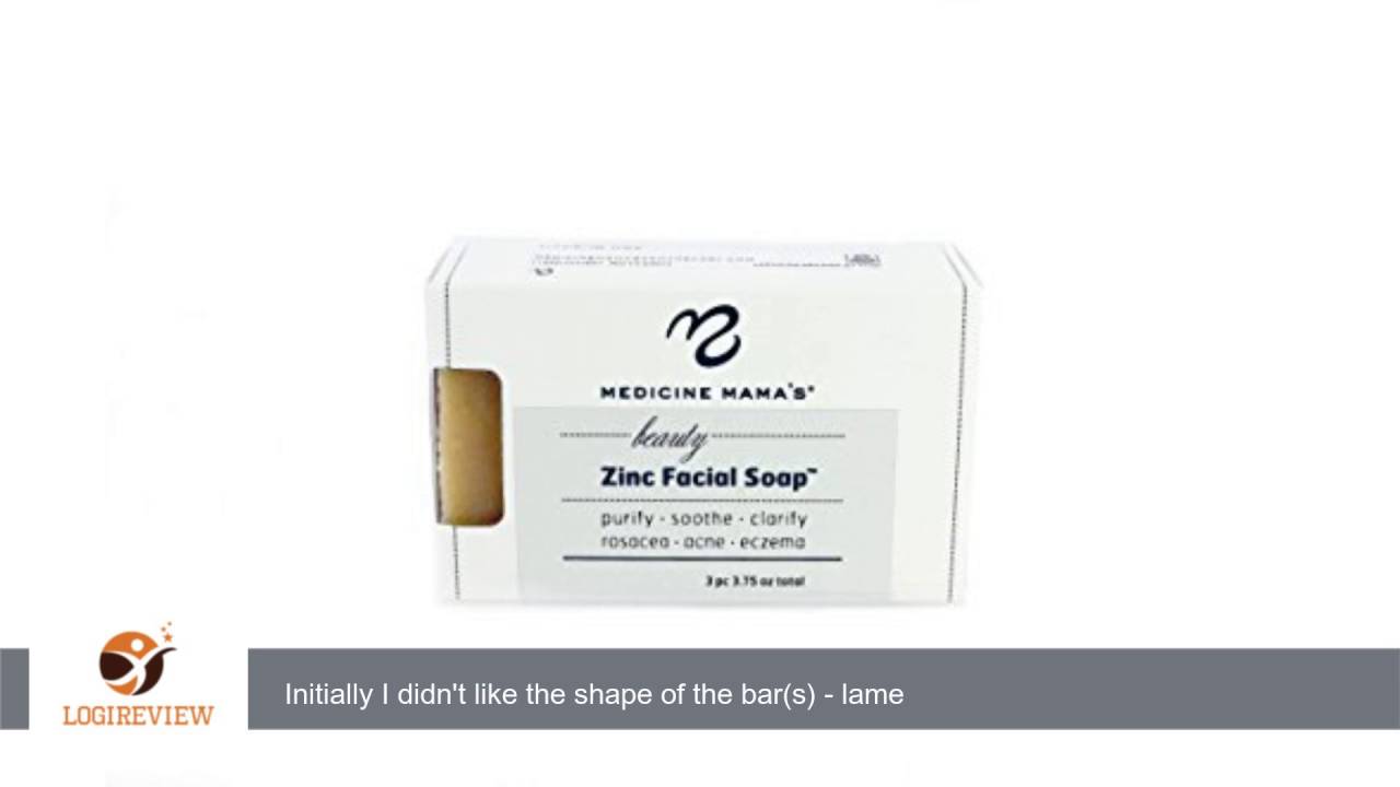 Medicine Mama's Apothecary Zinc Facial Bar, 3.75 Ounce Review/Test