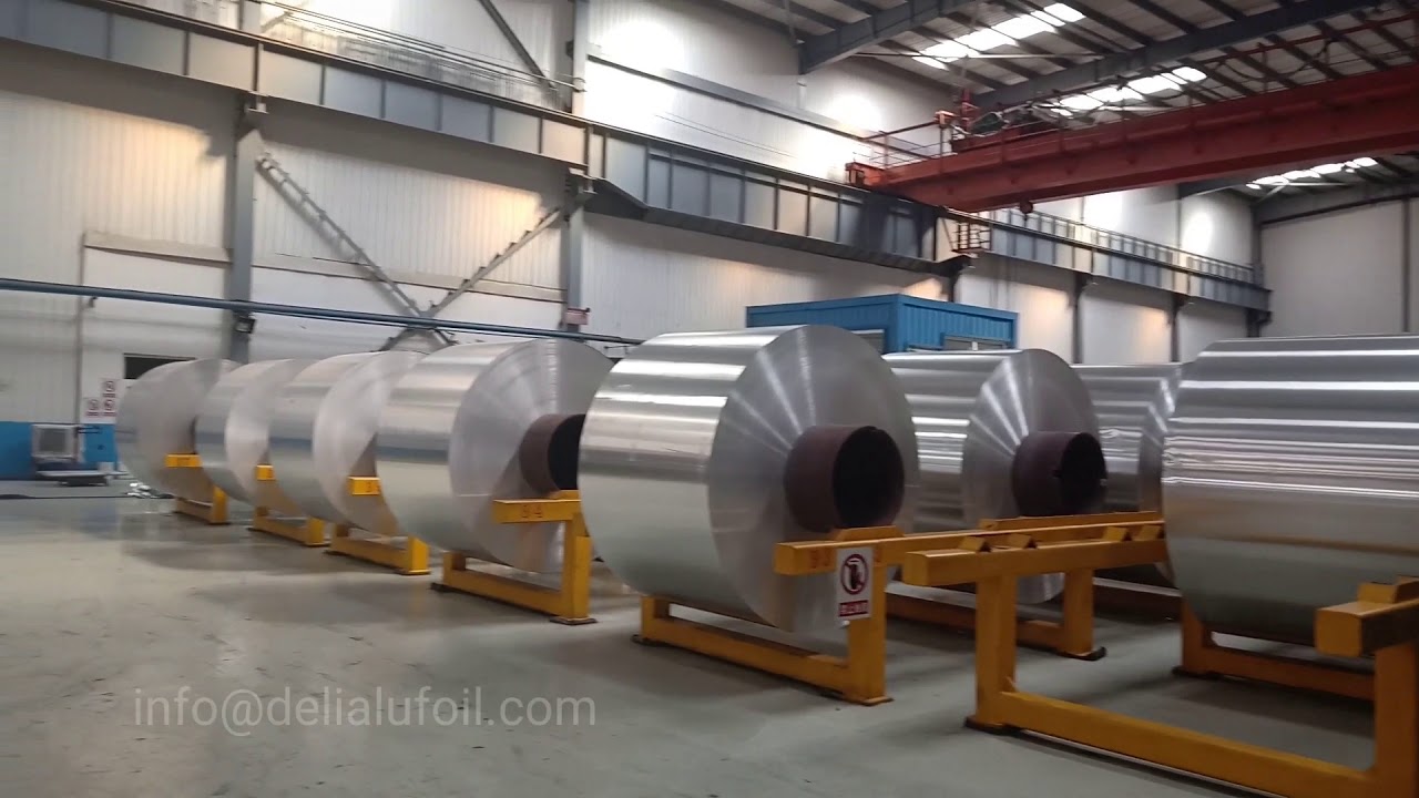 Aluminum foil factory YouTube