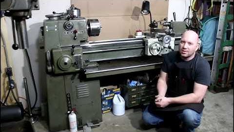 Clausing 6913 Lathe Overview