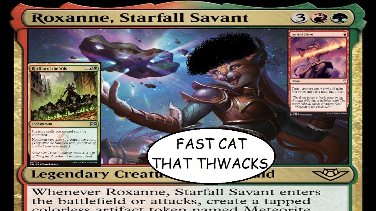 roxanne mtg card Roxanne, Starfall Savant