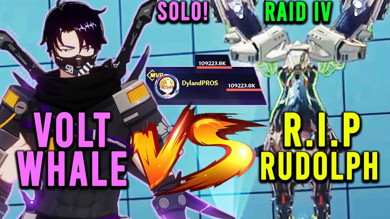 CROW DPS Volt Comp SOLO Raid IV Rudolph - Tower Of Fantasy Global (Not CN)
