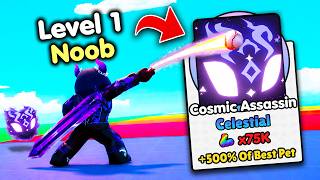 Starting Over as NOOB with OP SECRET in Throwing Simulator! (Roblox) screenshot 1