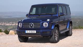 Mercedes Benz G 500 In Brilliant Blue Metallic Interior Design