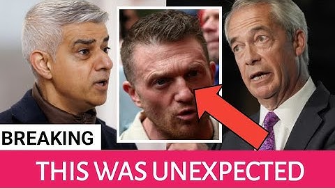 NIGEL FARAGE STATEMENT TO TOMMY ROBINSON AS HE HUMlLlATES SADIQ KHAN IN PUBLIC SHOCKED UK