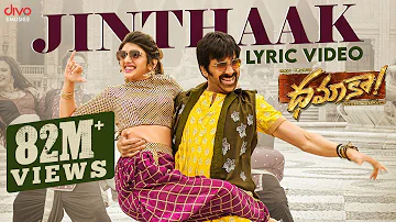 Jinthaak - Lyric Video | Dhamaka | Ravi Teja | Sreeleela | Bheems Ceciroleo | Thrinadha Rao Nakkina