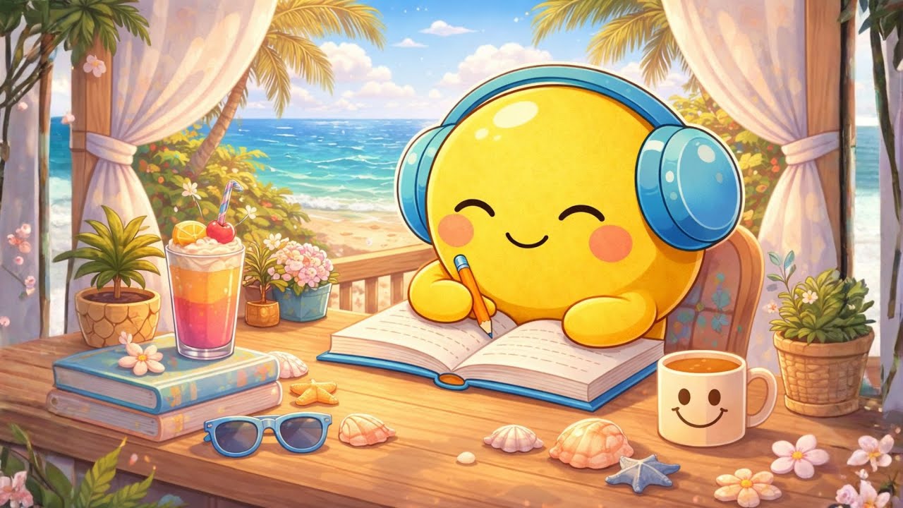 Smilo on Spring Break 🌴 Live Lofi Chill Music | Beach Study Vibes & Relaxing Beats