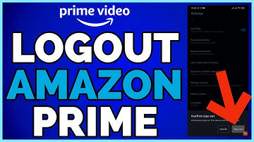 How To Sign Out Of Amazon Prime | Amazon Prime Video Logout (Tutorial)