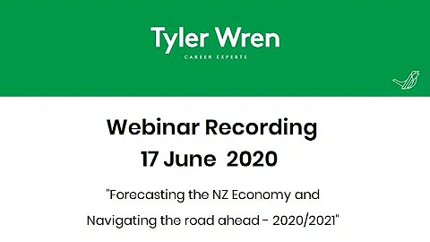 Tyler Wren - Forecasting the NZ Economy and Naviga...