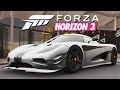 Zagrajmy w Forza Horizon 3 #2 - 390 KM/H KOENIGSEGGIEM ONE!