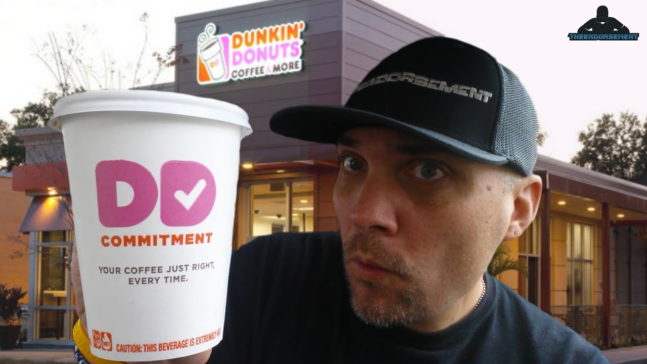 DUNKIN DONUTS PEPPERMINT MOCHA COFFEE REVIEW 239 YouTube