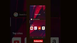 Opera gx gaming browser #Shorts #operagx screenshot 5