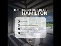 Clean Deck Design for Everyday Living | Tuff Deck Builders Hamilton