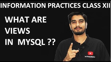 Lecture 26 - VIEWS in MYSQL with example  | Hindi | Class XII | Information Practices