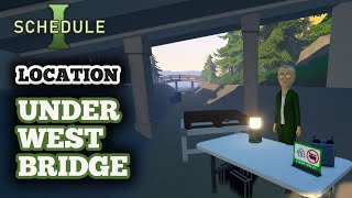 West Bridge Location in Schedule 1 - Under the West Bridge