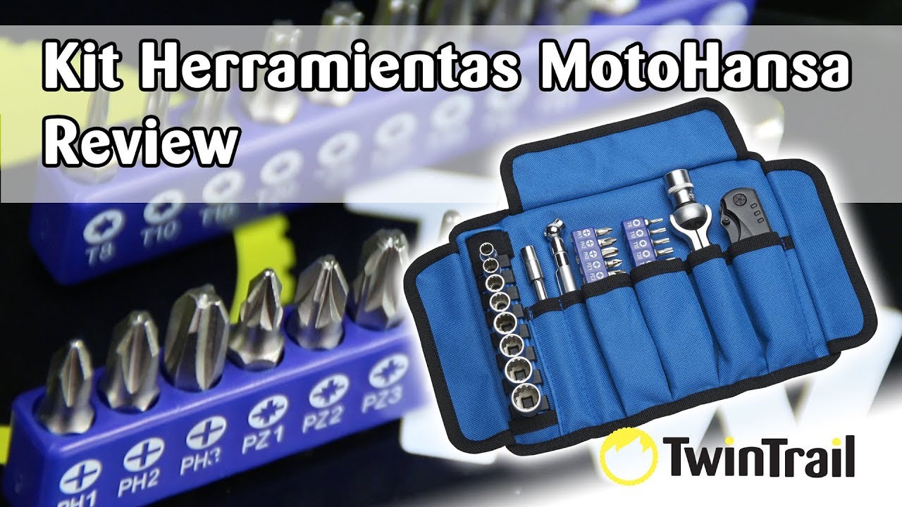 Kit de herramientas de aventura compacto de MotoHansa - TwinTrail Experience