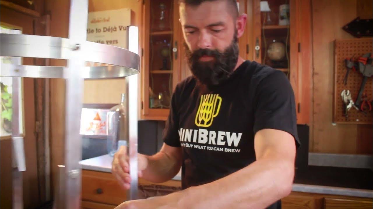 MiniBrew Conical Fermenter & Stand Setup YouTube