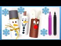 MANUALIDADES FÁCILES DE NAVIDAD CON ROLLOS DE PAPEL | MANUALIDADES PARA NIÑOS | RAINBOW KIDS