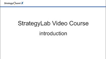 StrategyLab - 1. Introductory video
