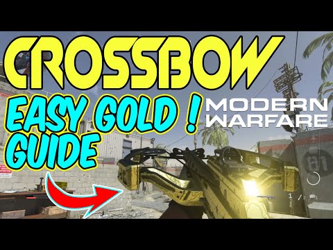 Easy Gold Crossbow in modern warfare Full Guide Tutorial