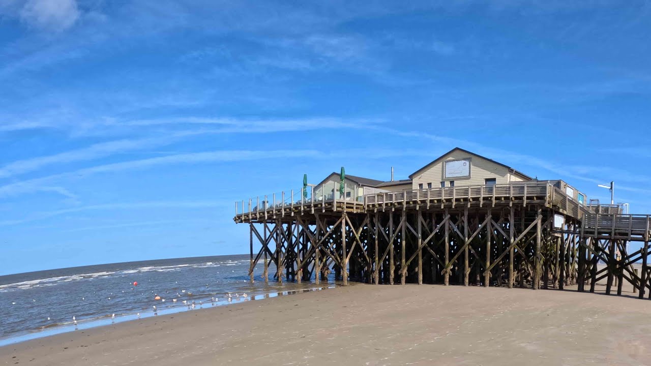 DJI mini 4 pro: Am Nordseestrand in SPO (St. Peter Ording)