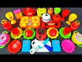 2Minutes Satisfying With Unboxing Hello Kitty Kitchen Set|Barbie Mini Kitchen Set Cooking ASMR Video