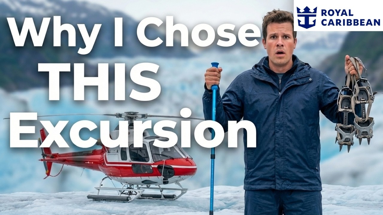 Royal Caribbean Juneau Excursion Review: Helicopter on a Glacier