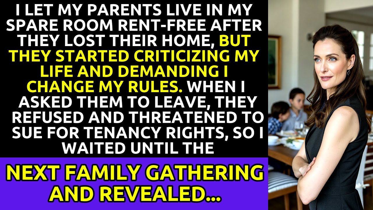 I Let My Parents Stay Rent-Free, Then They Tried to Take Over My Home