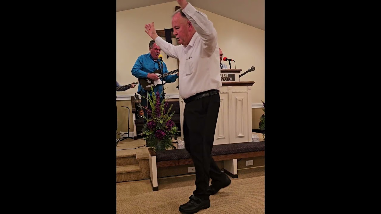 I pressed through the crowd 