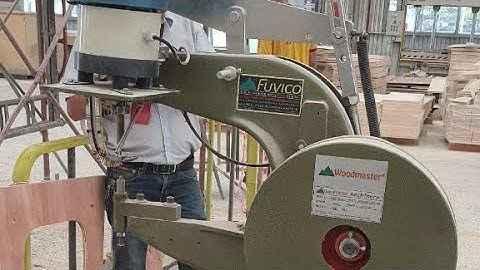Máy Tán Đinh RIVE tự động Woodmaster.