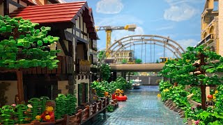 Danger ! - Construction Site - LEGO® and Bricks - (Stadt Baustein)