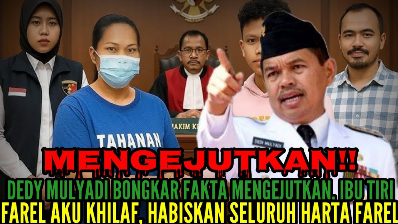 AKHIRNYA TERUNGKAP! IBU TIRI FAREL MENGAKU KHILAF DAN HABISKAN SELURUH HARTANYA