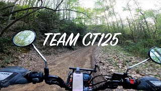 Team CT125 reunion ride Apr 2023 - Honda Trail 125