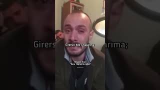 Annesi Vefat Ettiği Için Ağlayarak Annesi Için Şiir Okuyor. Azrailden Davacıyım Şiiri Resimi