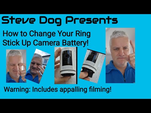Ring Stick Up Camera Battery Change! - YouTube