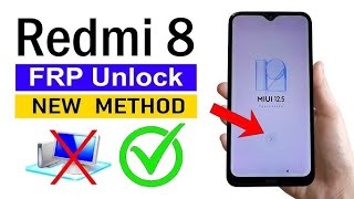 redmi 8 8A 8Aduel frp bypass without pc Android version 12.5 💯% working #viral #trending