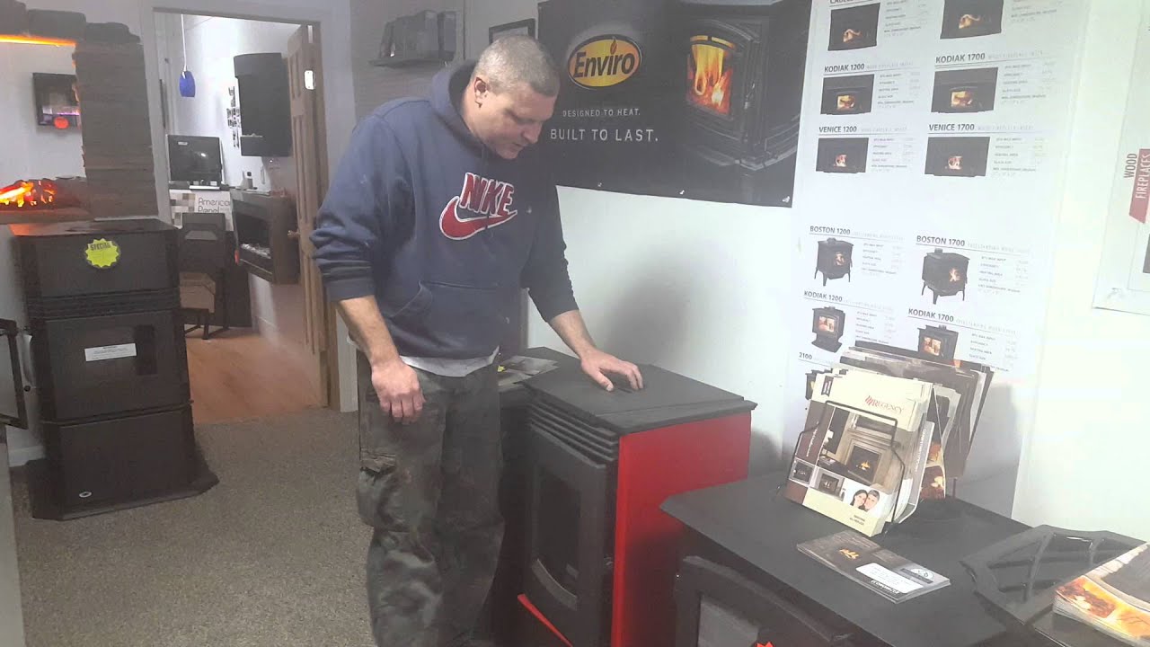 Enviro p3 pellet stove YouTube