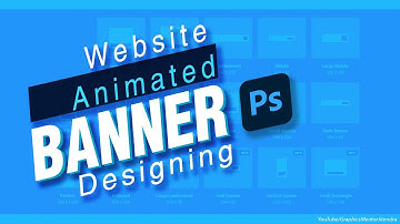 Website Animated Banner Design in Photoshop CC | Adobe Photoshop Tutorials | Pro Banner Designing