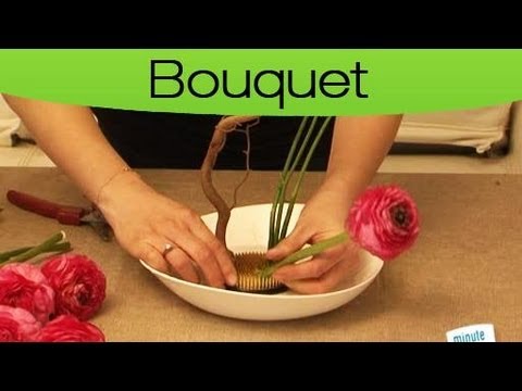 Comment faire un bouquet floral façon Ikebana