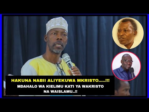 KESEDEE MAZINGE WA KONGO AWAFUNDISHA WAKRISTO DINI YA MANABII NI UISLAMU MCH DANIEL NA CHIKAWE