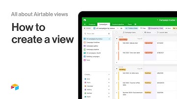 How to create a view in Airtable