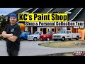 KC's Paint Shop Full Tour + Visiting KC's Collection | Ford Era