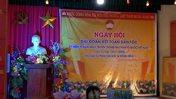 Ngày hội đại đoàn kết toàn dân tộc khu dân cư thôn Tân Sơn xã Đông Hưng 2025