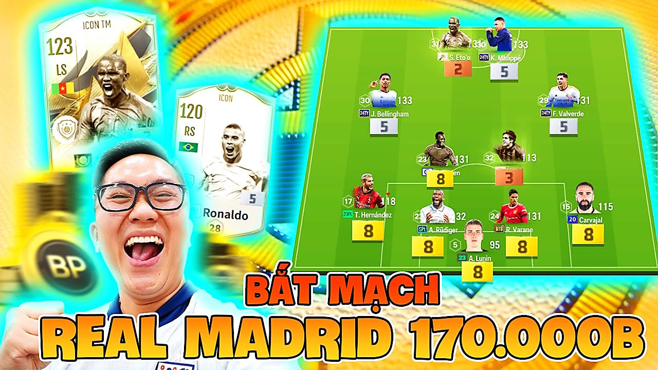 777 casino malaysia 170.000 Tỷ Siêu Đội Hình REAL MADRID Viewer Chê Yếu Cùng: RÔ BÉO, MBAPPÉ & S. ETOO ICON THE MOMENT
