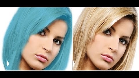 hair color change gimp tutorial