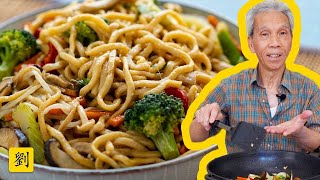 Preserving my dad's Lo Mein (蔬菜捞麺) (+ 75TH BIRTHDAY PARTY!)