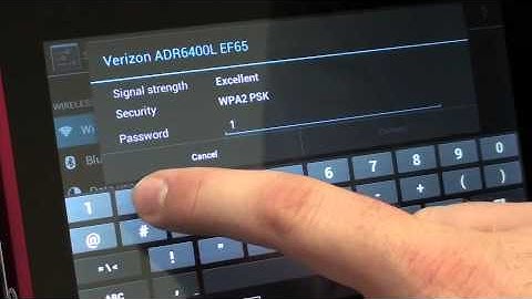 How To Connect an Android 4.0 Tablet to WIFI C91 C71 T01 Superpad