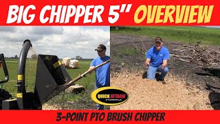 Big Chipper 3-Point PTO Brush Chipper 5 overview