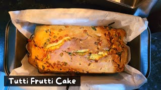 Delicious, Quick & Easy Tutti Frutti Cake Recipe (Without Eggs | Eggless)